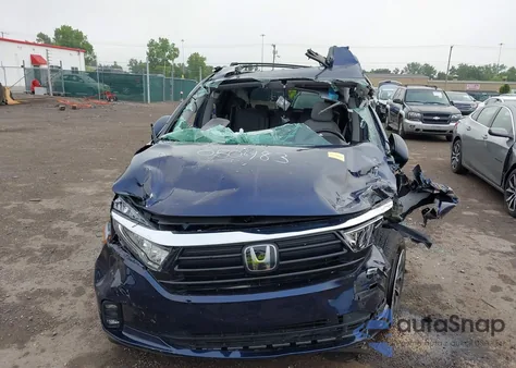 2024 Honda Odyssey Exl из США, поврежденный, VIN 5FNRL6H67RB050483